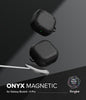 Samsung Galaxy Buds4 / 4 Pro Case | Onyx Magnetic Series | Black