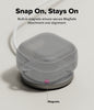 Samsung Galaxy Buds4 / 4 Pro Case | Onyx Magnetic Series | Warm Gray