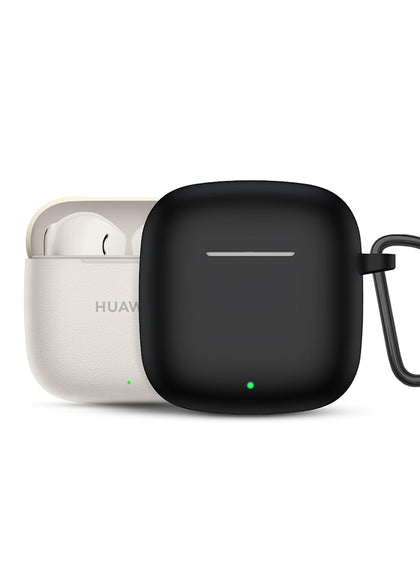 Huawei FreebudsSE 3 / SE 2 Gen Case Cover with Carabiner| Silicone Series | Black