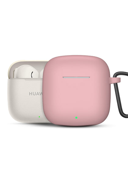 Huawei FreebudsSE 3 / SE 2 Gen Case Cover with Carabiner| Silicone Series | Pink