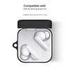 Nothing buds Pro 2 Case Cover | Silicone Protective Headphone case - Black