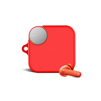 Nothing buds Pro 2 Case Cover | Silicone Protective Headphone case - Red