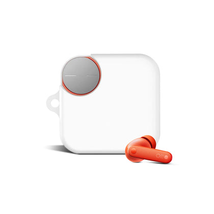 Nothing buds Pro 2 Case Cover | Silicone Protective Headphone case - White