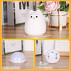 LED Cute Cat Night Light for Kids, Silicone Cute Cat Nursery Night Lights, Rechargeable Portable Night Light for Bedroom