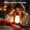 Night Light LED Touch Bedside Table Lamp Remote Control Dimmable Light with RGB Color Changing Portable Lamp for Baby, Kids, Bedroom, Living Room,