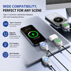 Smart Charging Splitter USB-C Auto Power Cut-Off Adapter, Type-C Battery Protection Device,Fast Charging Compatible for Android Phones & USB-C Devices
