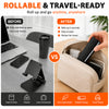 Flexible Silicone Phone Stand, Multi-Angle Adjustable Mobile Holder, Portable Desk Stand for iPhone, iPad, Tablets & Laptops -  Black