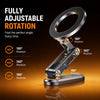 Double-sided Magnetic Phone Holder, Four-Axis Folding Stand, Aviation Aluminum Alloy Fitness Sports Phone Mount, Strong Magnetic Adjustable Grip for Gym