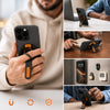 3-in-1 Magnetic Phone Ring Holder, 360° Rotating Grip Stand, Foldable Kickstand, Stress Relief Beads, Hands-Free MagSafe Phone Mount -Dark Grey