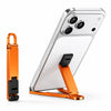 Mini Laptop Stand Foldable Portable Laptop Riser Adjustable Aluminum Notebook Stand Anti-Slip Pads Compact Ergonomic Holder for MacBook Tablet