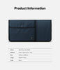Ringke Pad Pouch Slim Sleeve for Tablet PCs and Other Accessories-Navy