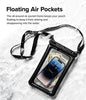 Waterproof Phone Pouch Floating [Air Pockets] Waterproof Phone Case |Black