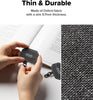 Tactical Webbing Hand Strap with Patch [Heavy Duty Tactical Carabiner] Durable Anti-Tear Multi-Purpose Phone Wrist Strap for Travel- Warm Gray
