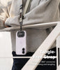 Tactical Webbing Lanyard Strap with Patch [Heavy Duty Tactical Carabiner] Anti-Tear Multi-Purpose Phone Shoulder Neck Strap for Travel - Warm Gray