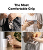 Dual Magnetic Silicone Ring for MagSafe Phone Grip - Olive Green