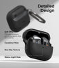 Samsung Galaxy Buds3 / 3 Pro Case Cover | Onyx Magnetic| Black