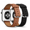 2 Pack Leather Strap for Apple Watch 38/40/41/42mm Multi1