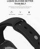 Silicone Sport Bands For Apple Watch Series 10 | 9 | 8 | 7 | 6 | SE | 5 | 4 | 3 | 2 |1 , 38/40/41/42mm- BEIGE