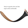 3 Pack Slim Leather Band for Apple Watch 38/40/41/42mm