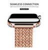 Apple Watch Series 10 | Ultra 2 | 8 Ultra | 9 | 8 | 7 | 6 Thin Stainless Steel Mesh Milanese Metal Strap | Starlight