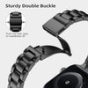 Apple Watch Metal Bands (2-Pack) – Black/Silver