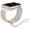 Tassel Metal Band for Apple Watch 38/40/41/42mm Silver