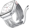 Tassel Metal Band for Apple Watch 38/40/41/42mm Silver