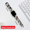 Silicone Bands For Apple Watch Straps 38mm 40mm 41mm Women Men - Zebra Print