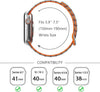 Apple Watch Magnetic Band – Black/Orange