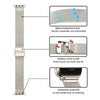 Metal Band For Apple Watch Band 40mm 38mm 41mm 45mm 44mm 42mm 46mm  - Silver2