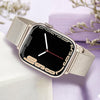 Metal Band For Apple Watch Band 40mm 38mm 41mm 45mm 44mm 42mm 46mm  - Silver2