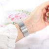 Metal Band For Apple Watch Band 40mm 38mm 41mm 45mm 44mm 42mm 46mm  -Silver