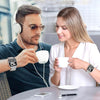 Metal Band For Apple Watch Band 40mm 38mm 41mm 45mm 44mm 42mm 46mm  -Silver