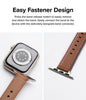 Leather One Slim Apple Watch Band For Apple Watch 38 / 40 / 41mm| Brown