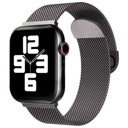 Apple Watch Ultra 49mm / 45mm / 44mm / 42mm | Milanese Magnetic Straps| Grey