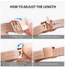 Slim Milanese Metal Strap for Apple Watch 42/44/45/49mm Silver