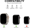 Apple watch Band 49/46/45/44/42mm| Rugged Nylon Sports Solo Loop Band | Black
