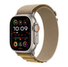 Apple Watch Band 46mm 45mm 44mm 42mm 49mm| Nylon Straps | Light Brown