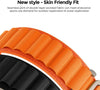 Apple Watch Band 46mm 45mm 44mm 42mm 49mm| Nylon Straps | Blue/Gray