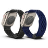 (Pack of 2) Magnetic Buckle Silicone Band For Apple watch 49/45/44/42mm -Black/Dark Blue