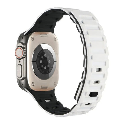 Apple Watch Magnetic Band 49mm – White/Black