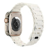 Magnetic Silicone Band for Apple Watch 42–49mm – White