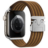 Nylon Sport Loop Band for Apple Watch 42–49mm – Brown