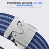 Nylon Sport Loop Band for Apple Watch 42–49mm – Black