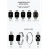Apple Watch Band 38mm 40mm 41mm 42mm| Milanese Straps | Black