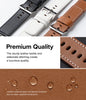 Leather One Basic Bold Apple Watch Band For Apple Watch 42 / 44 / 45mm / 49mm| Brown