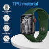 Screen Protector for Apple Watch SE 3/2/1 & Series 6/5/4 44mm TPU HD Clear Full Coverage Film 3-Pack