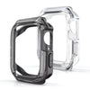 [ Pack of 2 ] Case for Apple Watch 10 series 46mm, Black & Clear