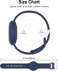 Airtag Silicone Bracelet for Kids – Black & Dark Blue