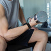 Fitbit Charge 6 Bands/Fitbit Charge 5 Bands| Sport Loop Nylon Band | Dark Black / White & Grey / Pink Sand